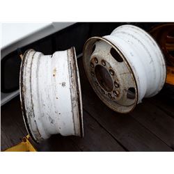 2 Heavy Duty Rims