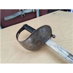 Weyersberg Kirschbaum And Co. Vintage Military Sword Made in Solingen Germany