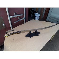 Elvish Style Sword With Display Stand