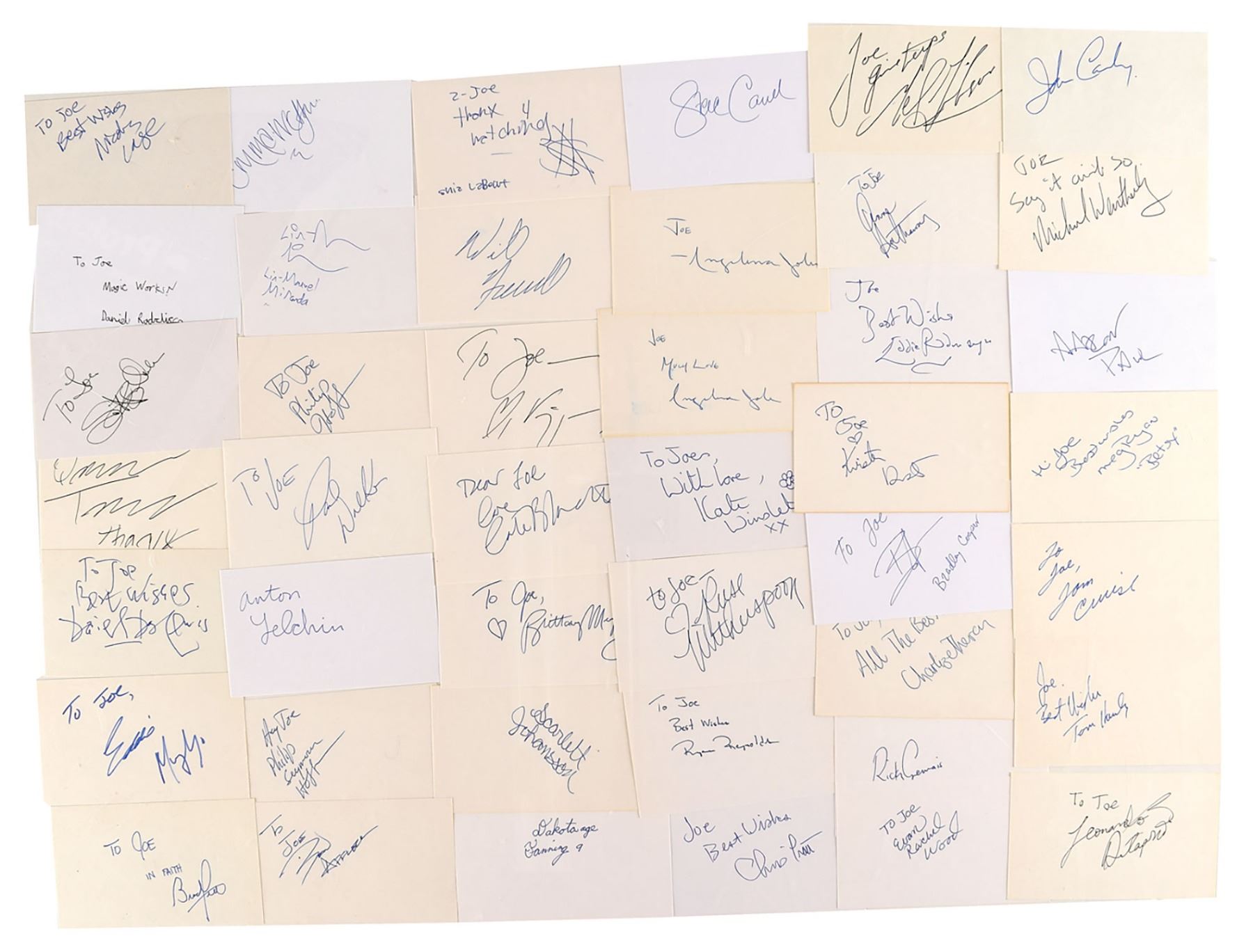 Hollywood Autograph Collection