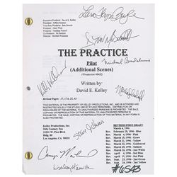 The Practice Cast-signed Script