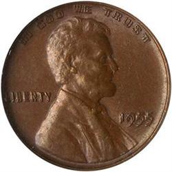 1955 DDO 1c NGC AU58 BN [L#1005
