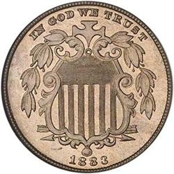 1883 Shield 5c NGC PF64 [L#1009