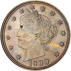 1900 5c NGC MS61 [L#1011