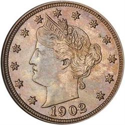 1902 5c NGC MS61 [L#1012