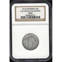 1916 Standing 25c NGC VG8 [L#1020