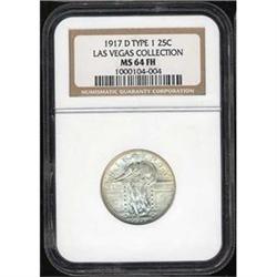 1917-D T1 25c NGC MS64FH [L#1022