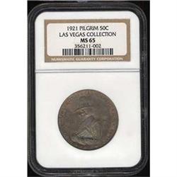 1921 Pilgrim 50c NGC MS65 [L#1038