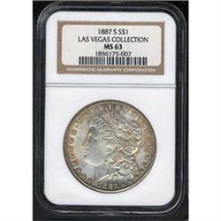1887-S $1 NGC MS63 [L#1050
