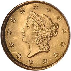 1853 G$1 NGC MS64 [L#1071