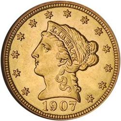 1907 $2.50 NGC MS62 [L#1077
