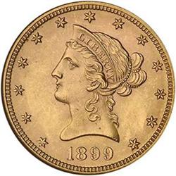 1899 $10 NGC MS65 [L#1100