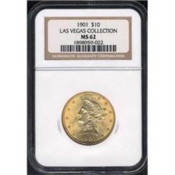 1901 $10 NGC MS62 [L#1102