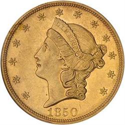 1850 $20 NGC AU58 [L#1109