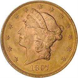 1897 $20 NGC MS65 [L#1115