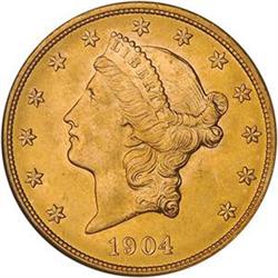 1904 $20 NGC MS65 [L#1120