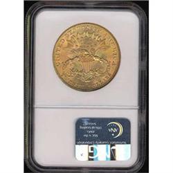 1904-S $20 NGC MS63 [L#1124
