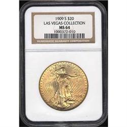 1909-S $20 NGC MS64 [L#1136