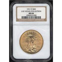 1911-S $20 NGC MS64 [L#1138