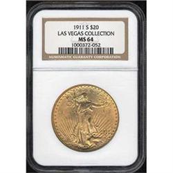 1911-S $20 NGC MS64 [L#1139