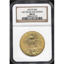 1914-D $20 NGC MS63 [L#1143