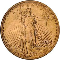 1914-S $20 NGC MS65 [L#1146
