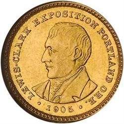1905 Lewis & Clark G$1 NGC MS63 [L#1156