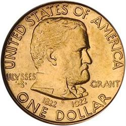 1922 Grant No Star G$1 NGC MS62 [L#1163