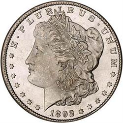1892-CC $1 PCGS MS65 [L#1312