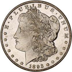 1893-CC $1 PCGS MS64 [L#1318