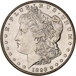 1893-CC $1 PCGS MS63PL [L#1319