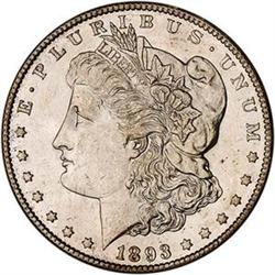1893-CC $1 PCGS MS63 [L#1320