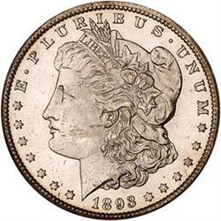 1893-CC $1 PCGS MS63 [L#1321