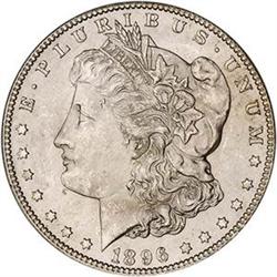 1896-O $1 AU50 [L#1329