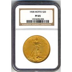 1908 $10 Indian NGC PF66 [L#1379