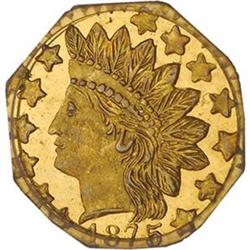 1872 Cal Gold 25c BG791 PCGS MS64 [L#1473
