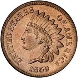 3 FL. EAG CENT VF-XF, 1 INDIAN CENT MS64RB [L#2013