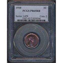 1909 Lincoln 1c NGC PF66 Brown [L#2080