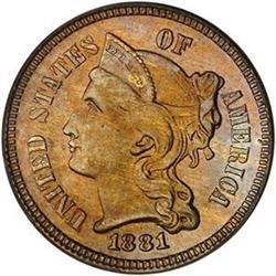 1879 3cN PCGS PF66 [L#2094