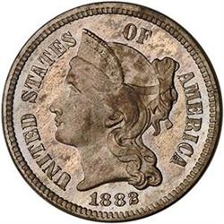 1881 3cN PCGS PF66 [L#2096