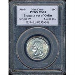 2000 $50 Gold Eagle Strike-Thru NGC MS68 [L#2311