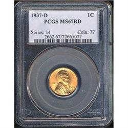 1937 1C PCGS MS66 RD [L#3004