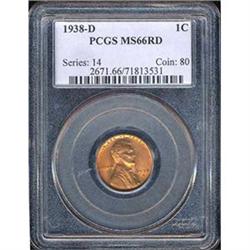 1937-D 1C PCGS MS67 RD [L#3006