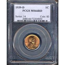 1938-S 1C PCGS MS66 RD [L#3009