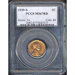 1939-D 1C PCGS MS66 RD [L#3011