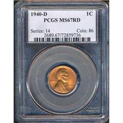 1940 1C PCGS MS66 RD [L#3014