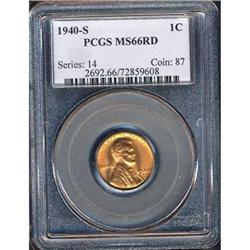 1940-D 1C PCGS MS66 RD [L#3015