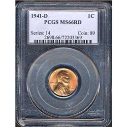 1940-D 1C PCGS MS67 RD [L#3016