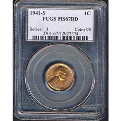 1941-D 1C PCGS MS66 RD [L#3018
