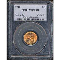 1941-S 1C PCGS MS66 RD [L#3019